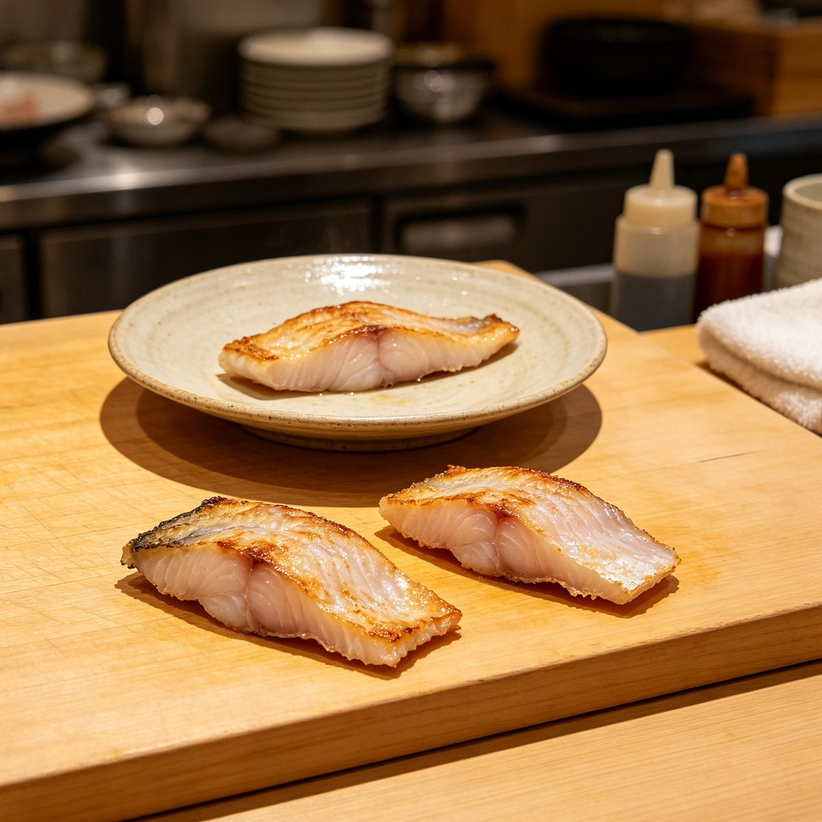 Seared Salmon Steaks 1