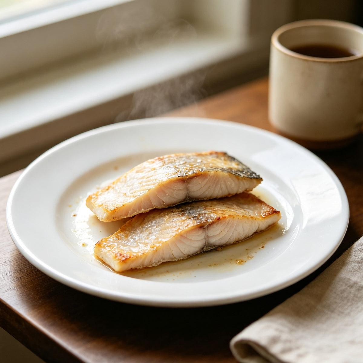 Seared Salmon Steaks 2