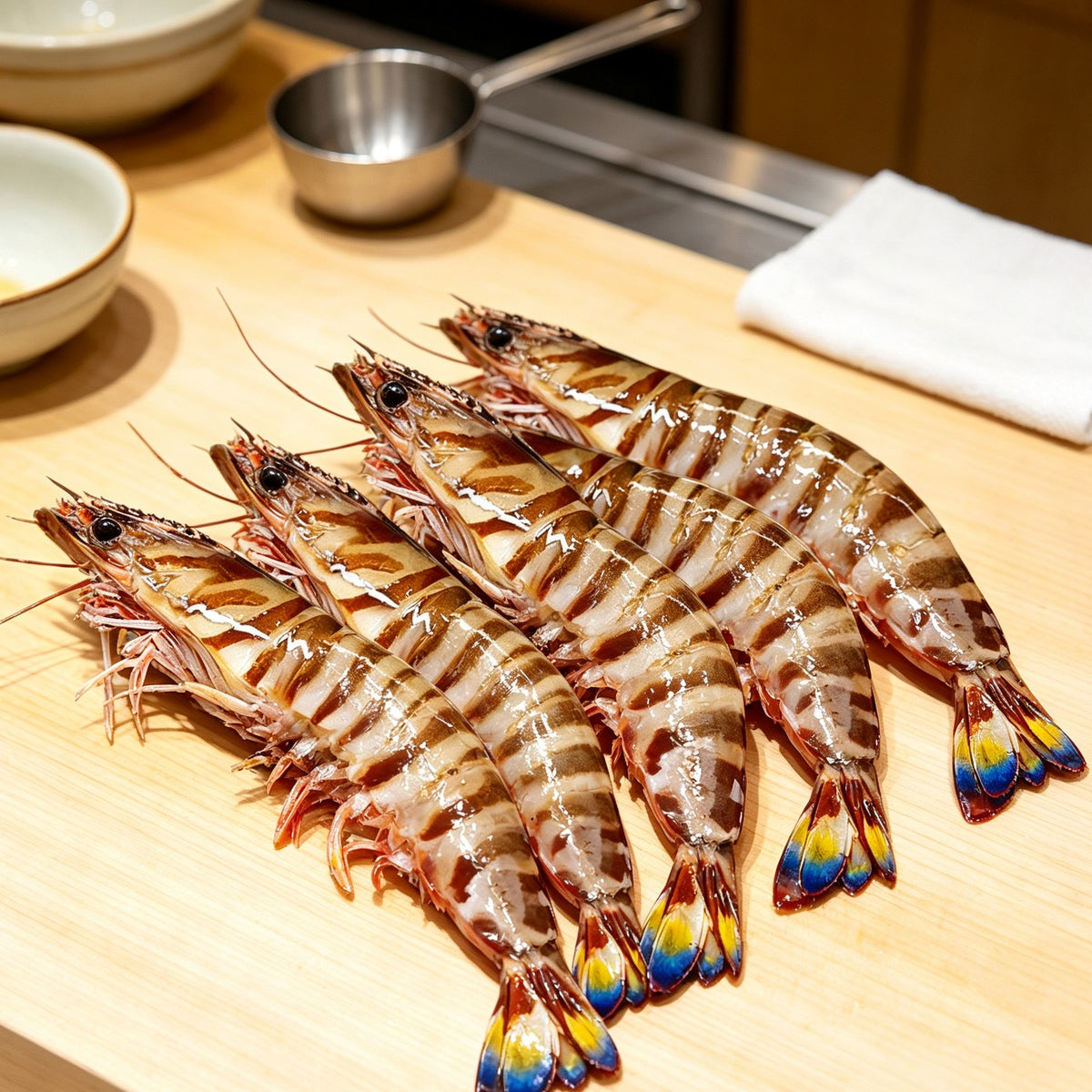 Fresh Japanese Tiger Prawns 3