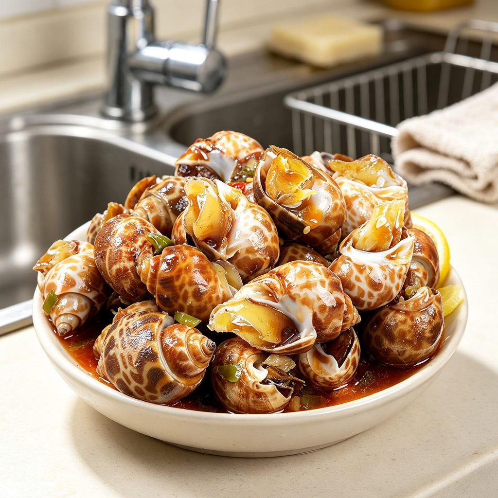 Marinated Sea Snails in Spiced Sauce 3