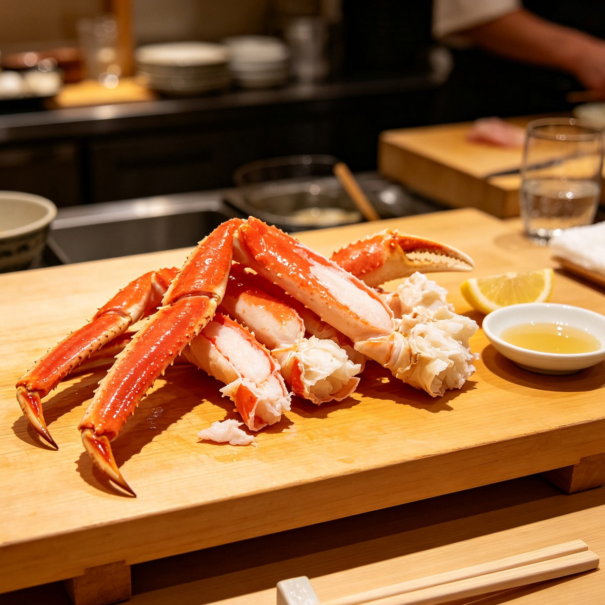 Cooked King Crab Legs 1
