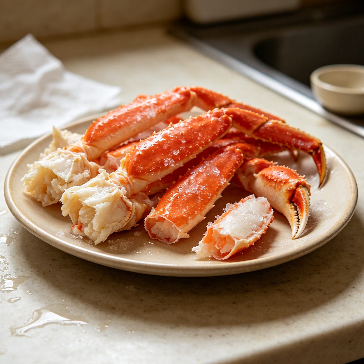 Cooked King Crab Legs 3