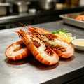 Chilli Garlic Prawns with Roe 1