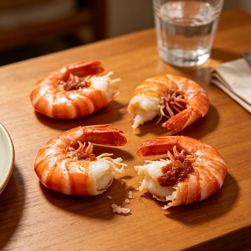Chilli Garlic Prawns with Roe 2